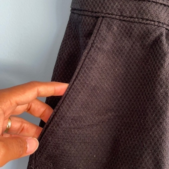 3/$20 ❤️ Mango Vintage Cotton-blend Black A-line Skirt - Picture 3 of 7